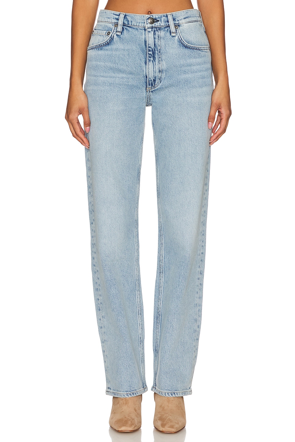 rag & bone Harlow Straight Jeans