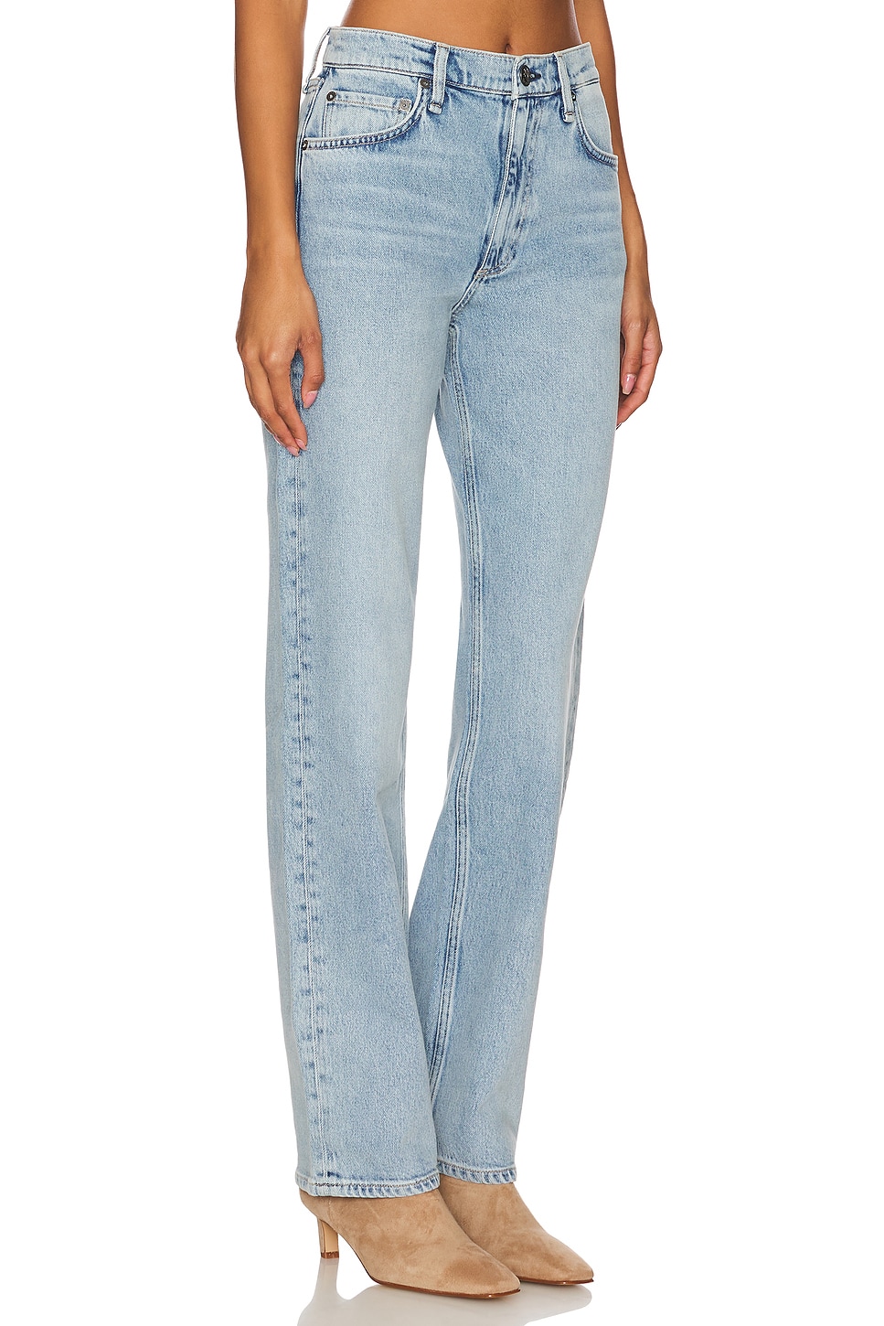 rag & bone Harlow Straight Jeans thumbnail