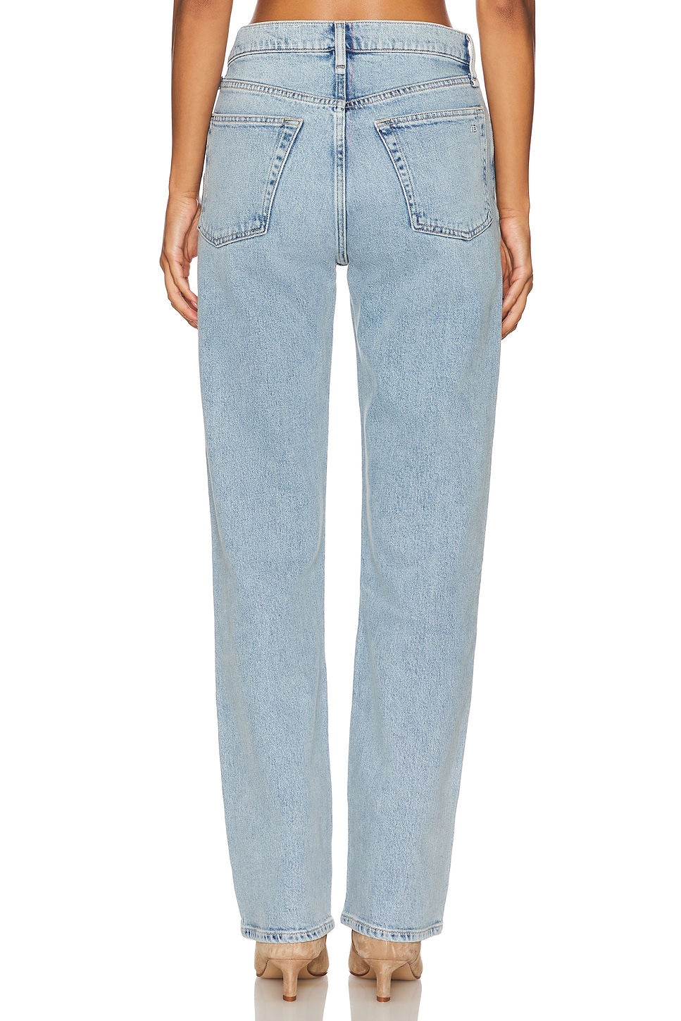 rag & bone Harlow Straight Jeans thumbnail