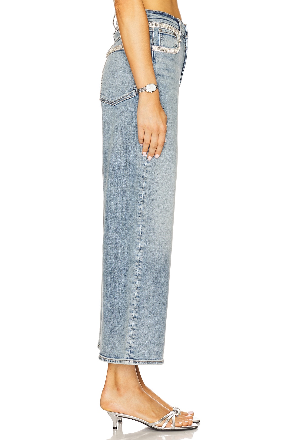 rag & bone Andi High Rise Ankle Wide Leg thumbnail