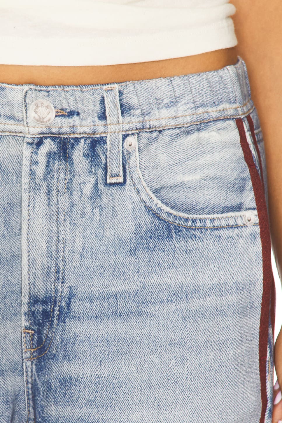 Miramar Terry Wide Track Pant Jeans