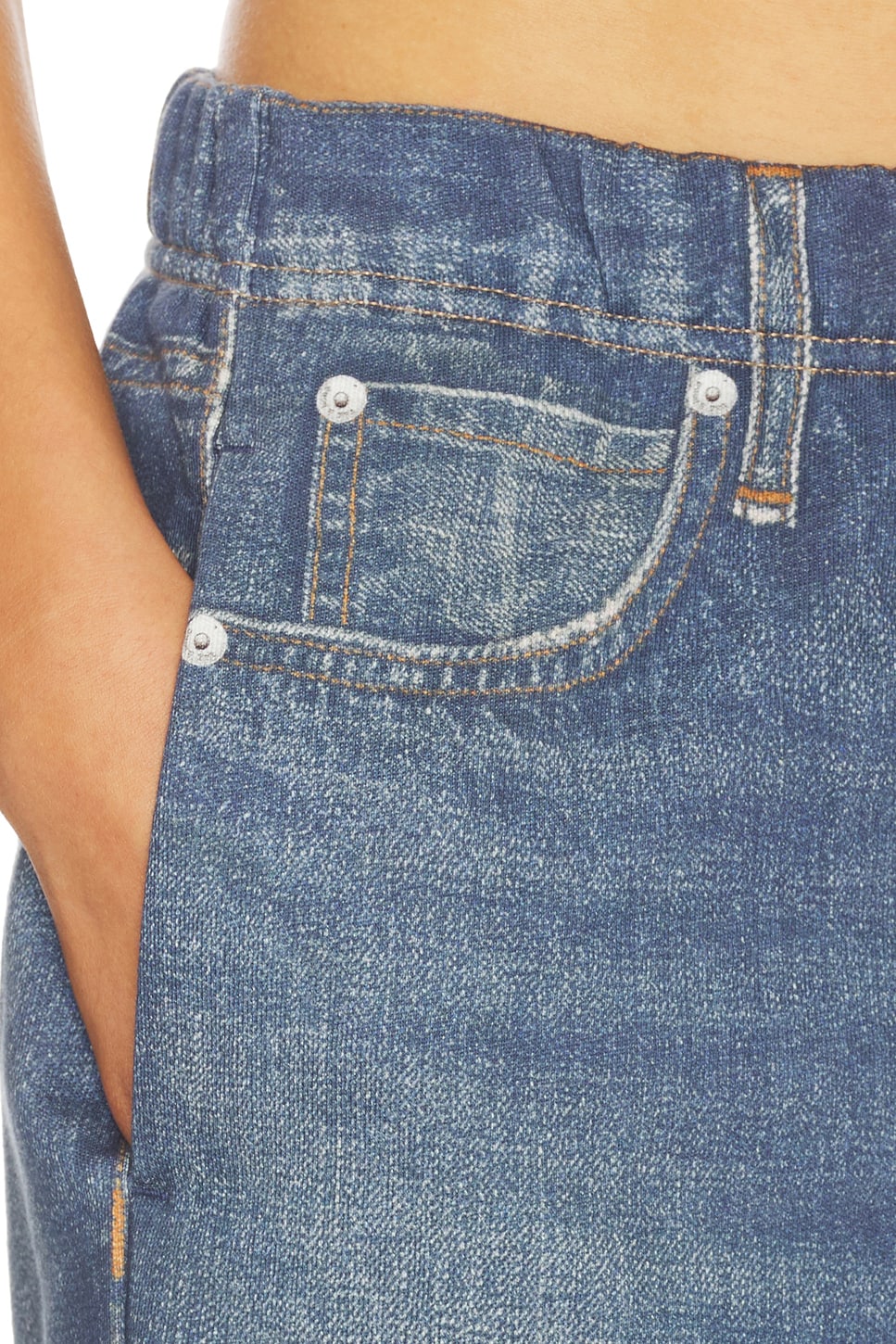 x REVOLVE Miramar Fleece Wide Leg Jeans