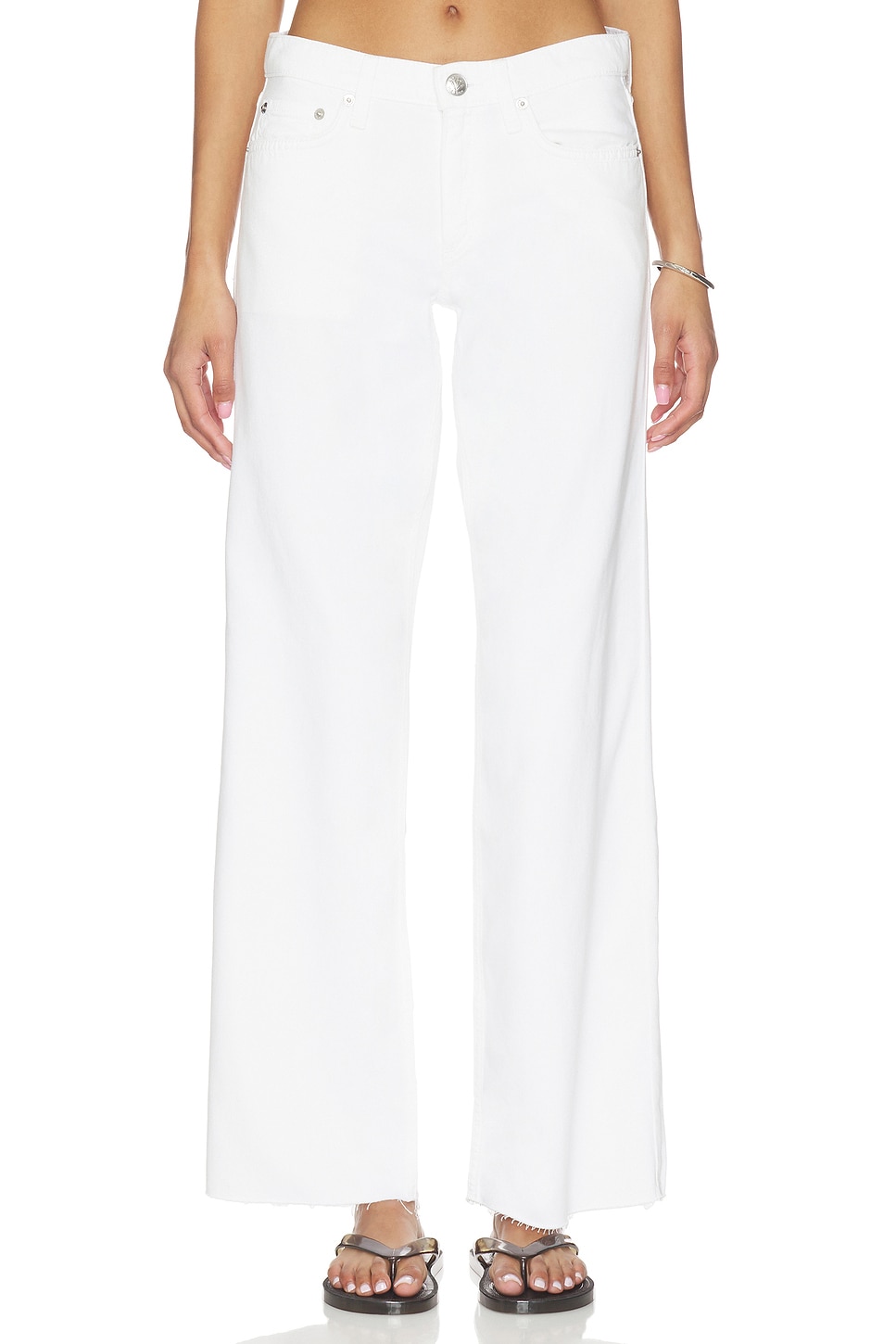 Featherweight Cam Low-Rise Full Straight Jeans - thumbnail 2
