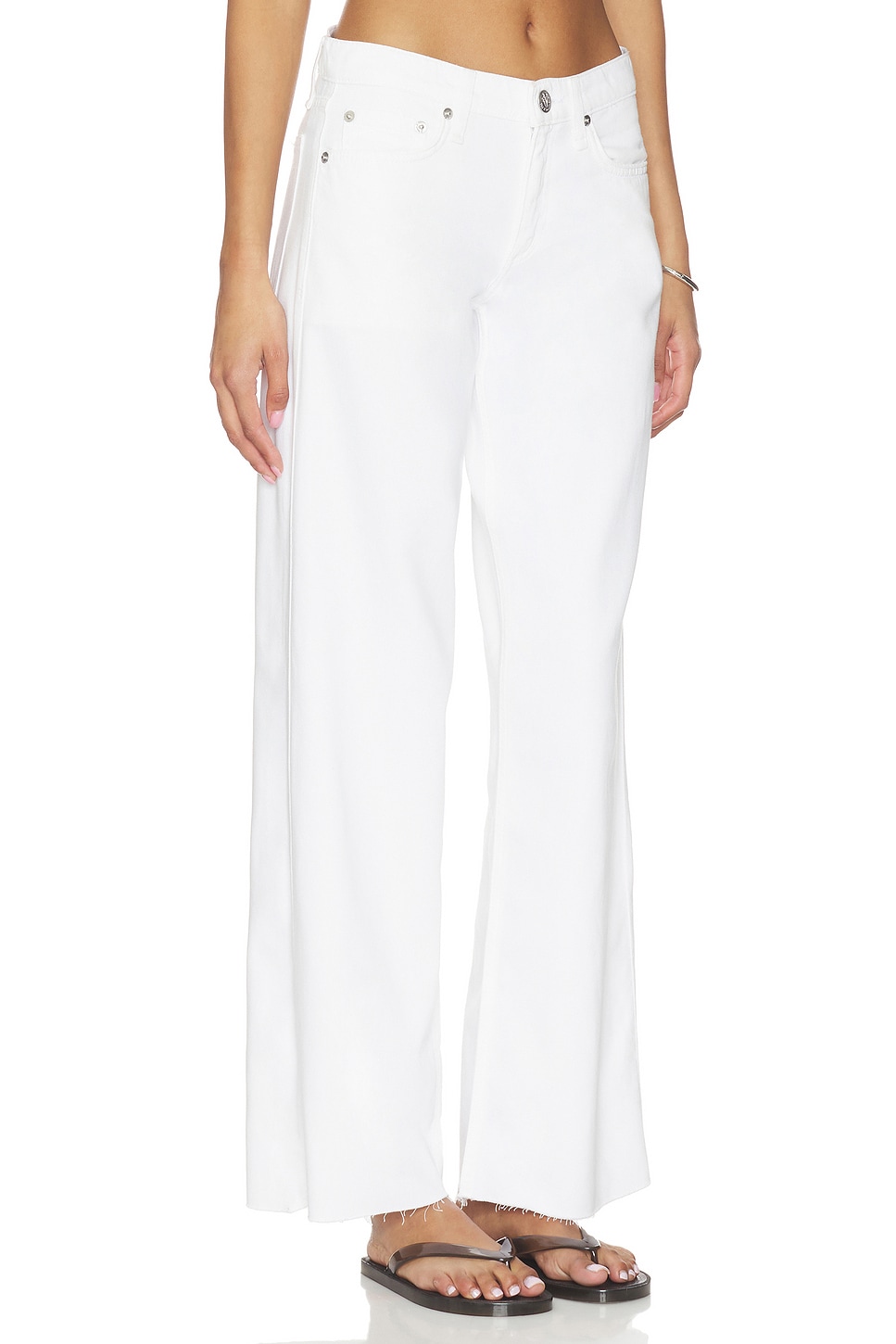 Featherweight Cam Low-Rise Full Straight Jeans - thumbnail 3