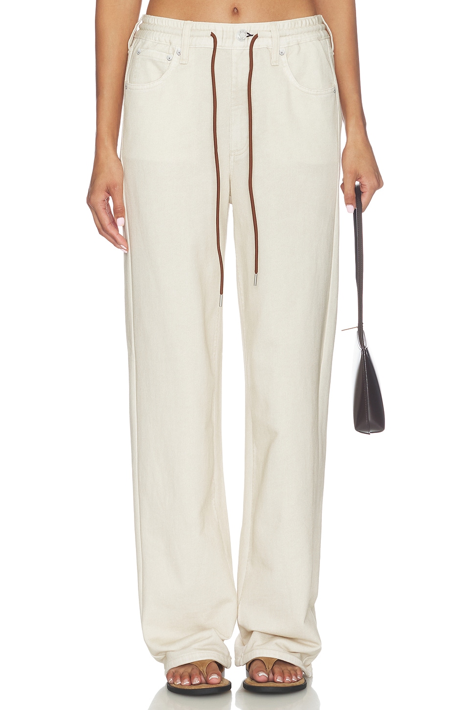 Miramar Terry Drawcord Wide Leg Pant