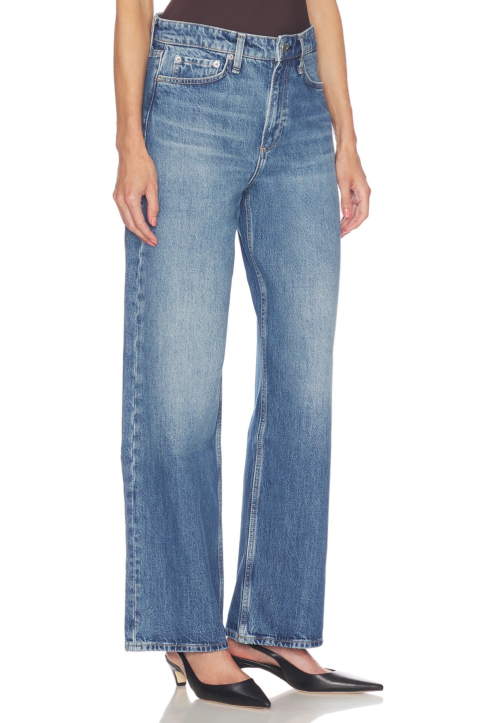 rag & bone Logan Wide Jeans