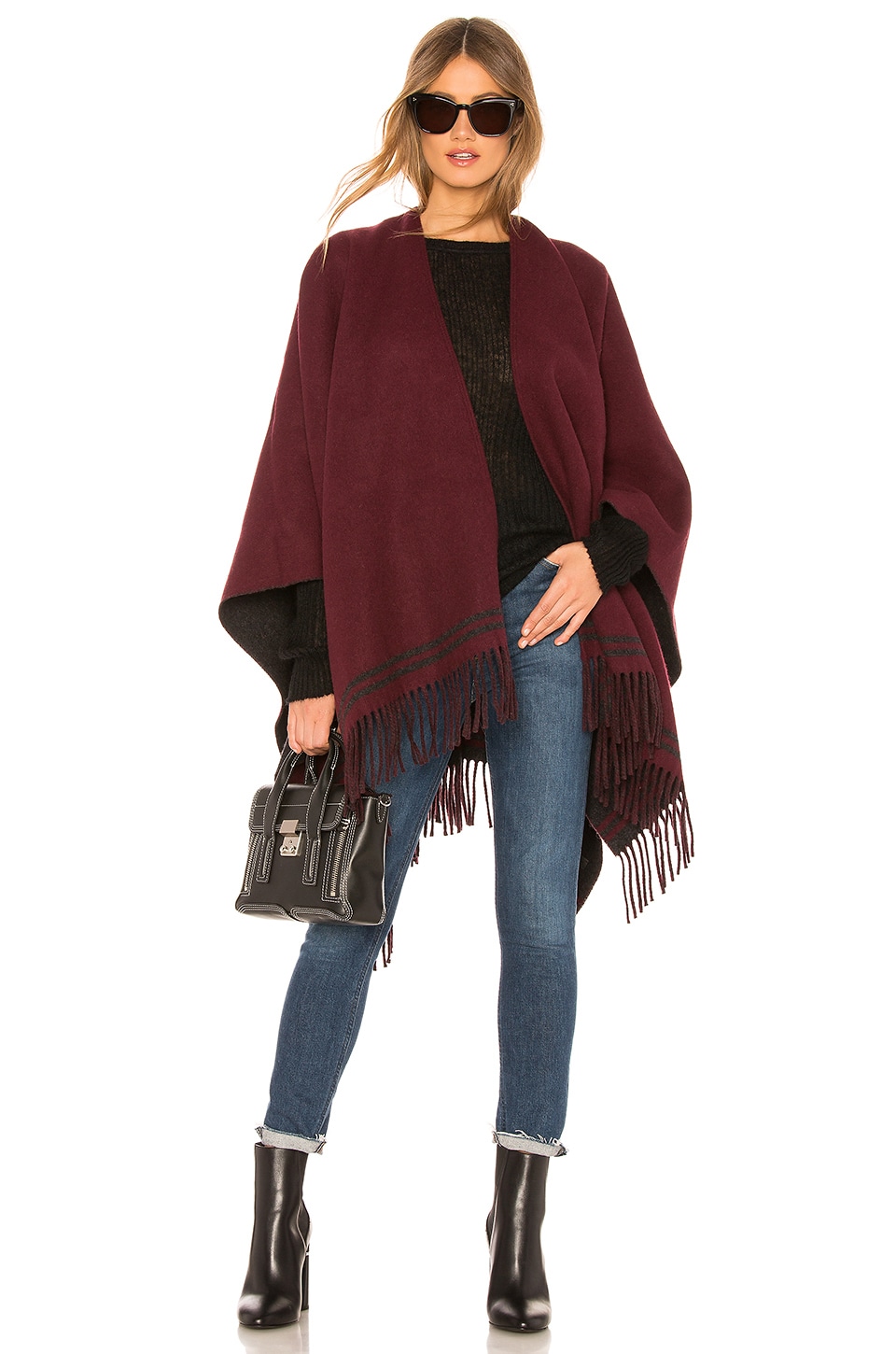 rag and bone poncho