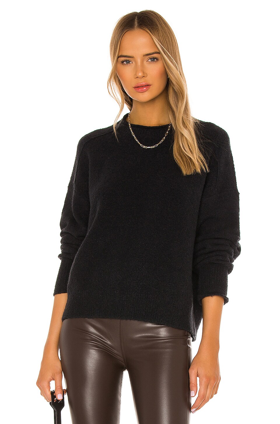 Rag \u0026 Bone Lilou Crew in Black | REVOLVE