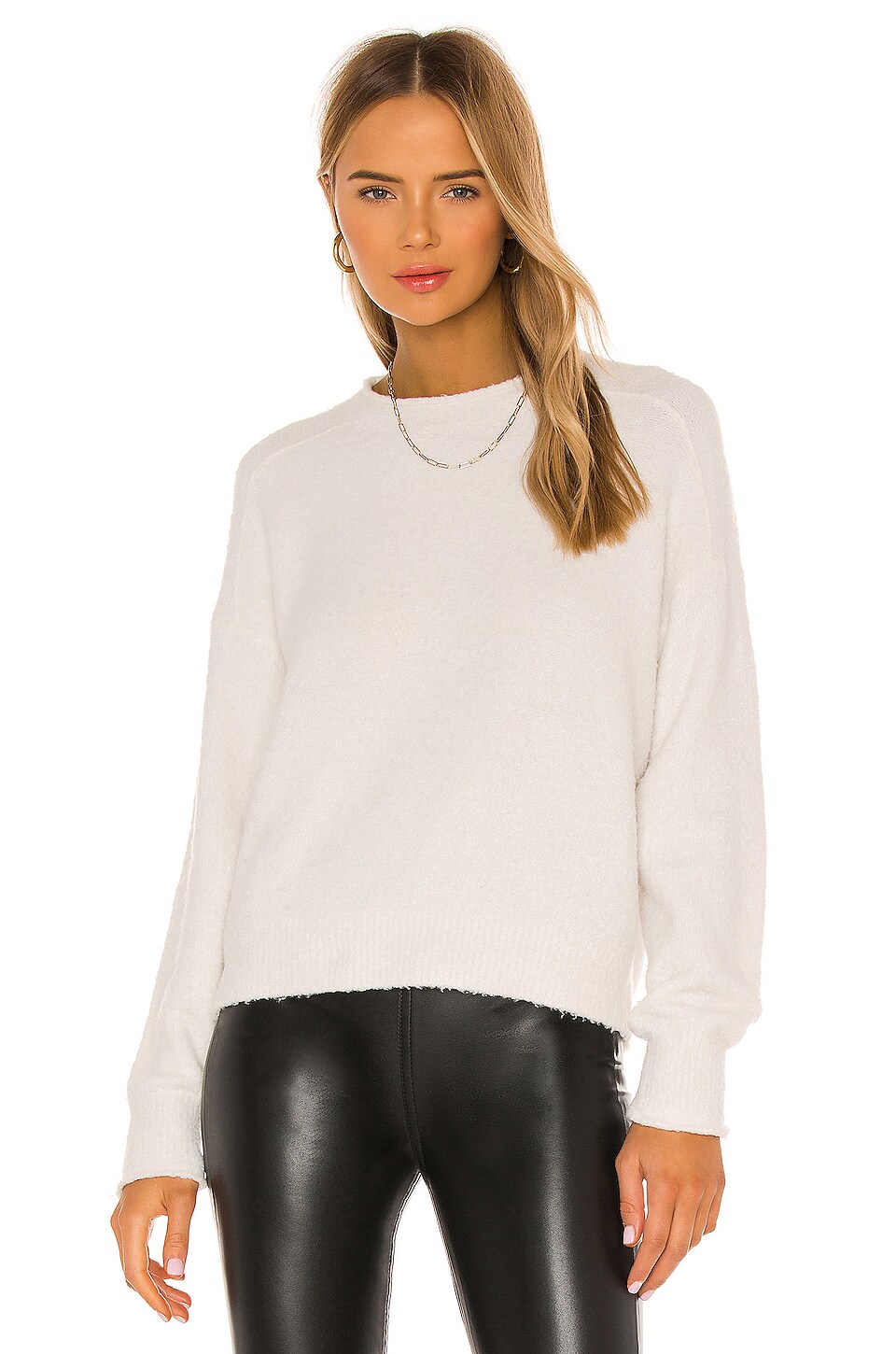 Rag \u0026 Bone Lilou Crew in Ivory | REVOLVE