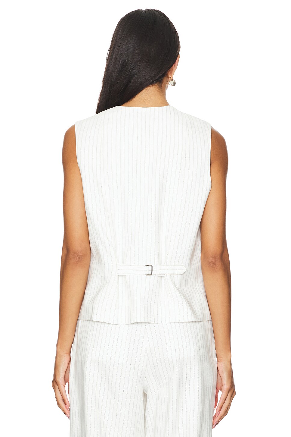 rag & bone Erin Linen Vest thumbnail