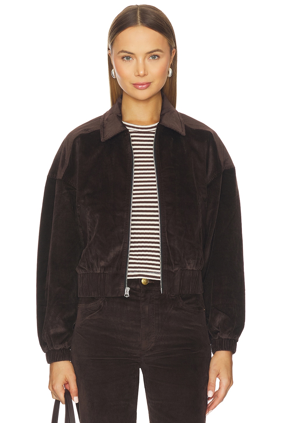 Rag & Bone Lara Corduroy Jacket in Dark Brown | REVOLVE