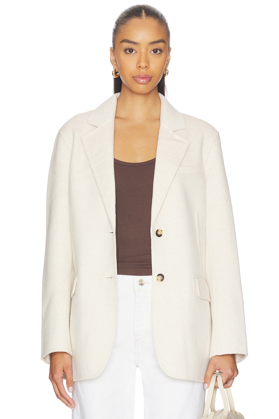 Zoe Wool Blazer - thumbnail 2