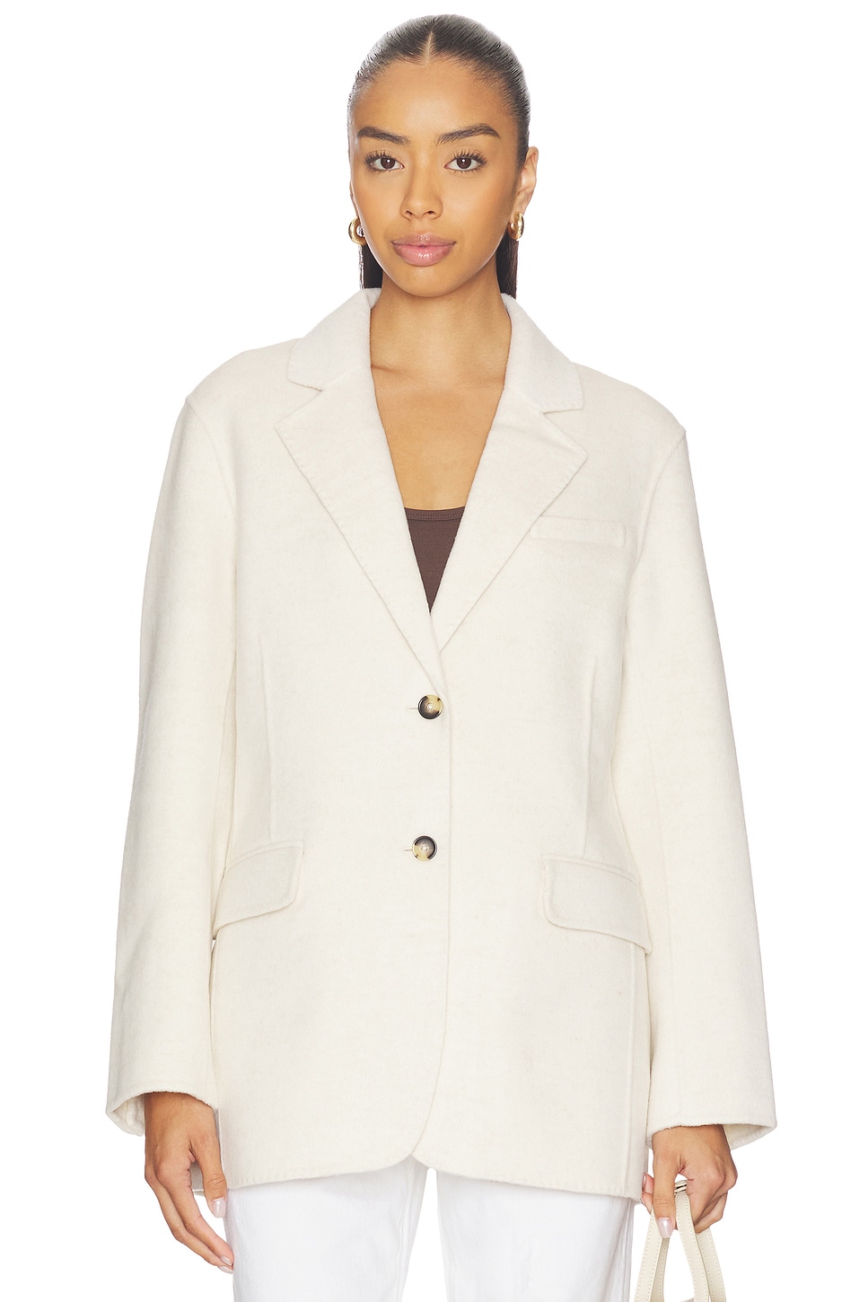 Zoe Wool Blazer - thumbnail 3