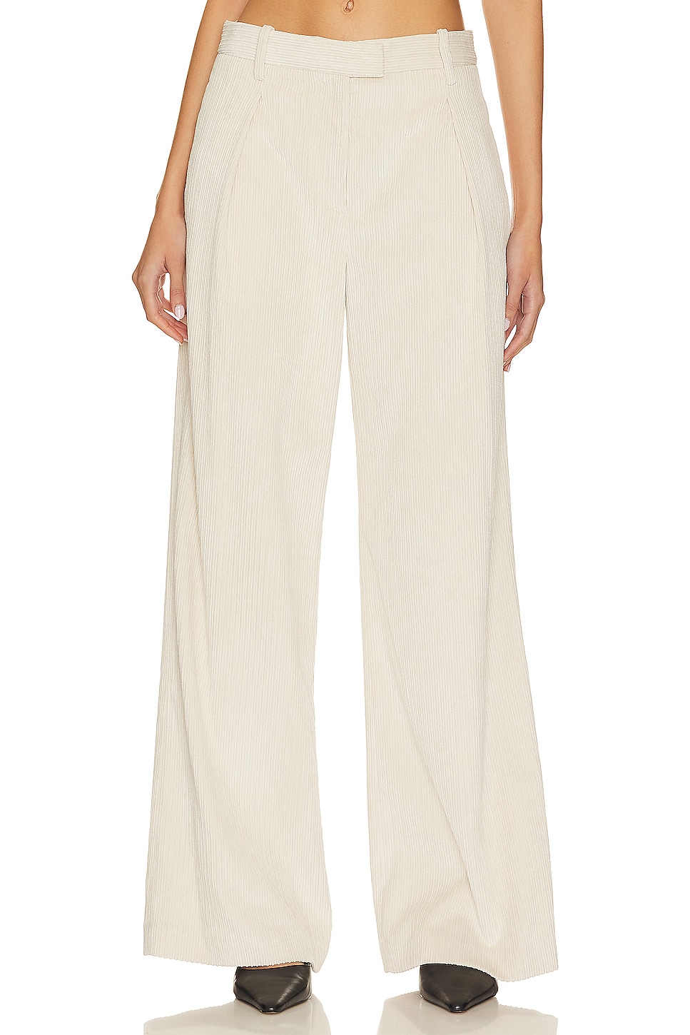 Rag & Bone Bennett Cord Pant in Ivory | REVOLVE