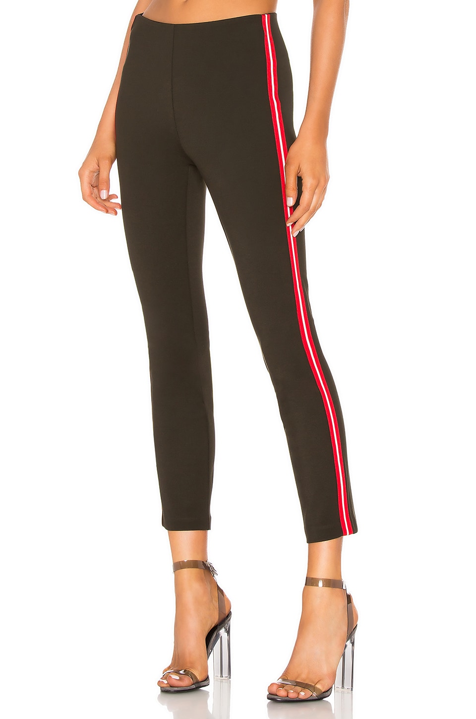 green pants with red stripe