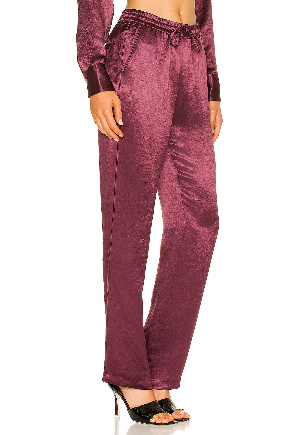 Rag & Bone Elias Pant in Burgundy