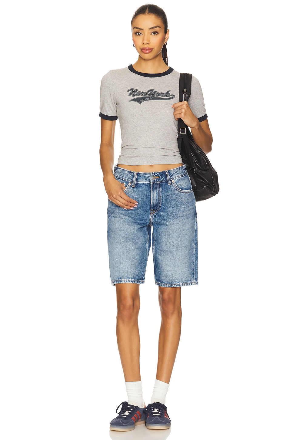 Rib Ny Ringer Tee