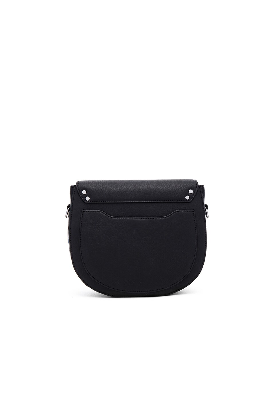 Rag & Bone Flight Saddle Bag in Black