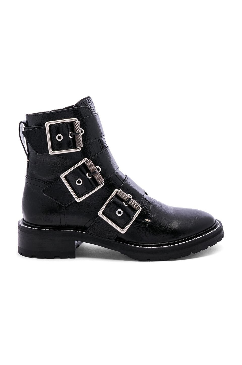 Rag & Bone Cannon Buckle Boot in Black | REVOLVE