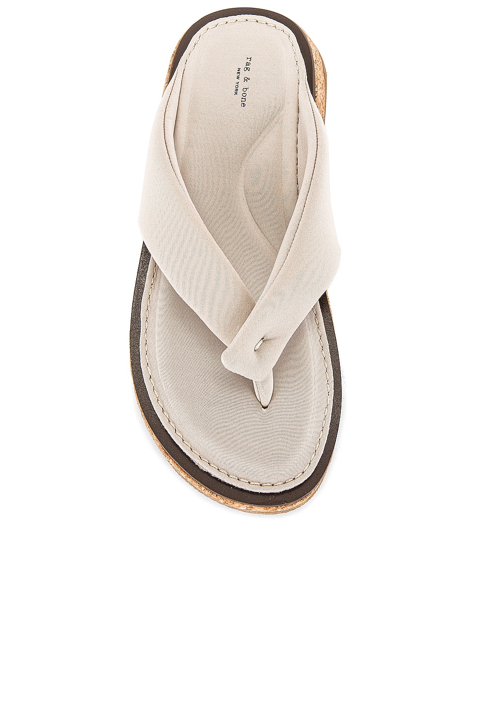 Rag & Bone Parque Thong Sandal in Paloma | REVOLVE