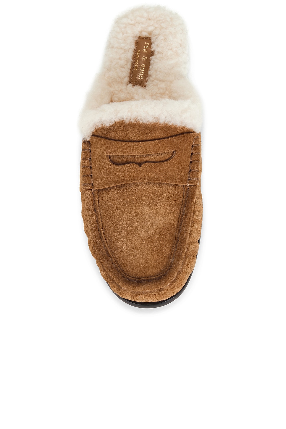 rag & bone Carter Shearling Mule Loafer