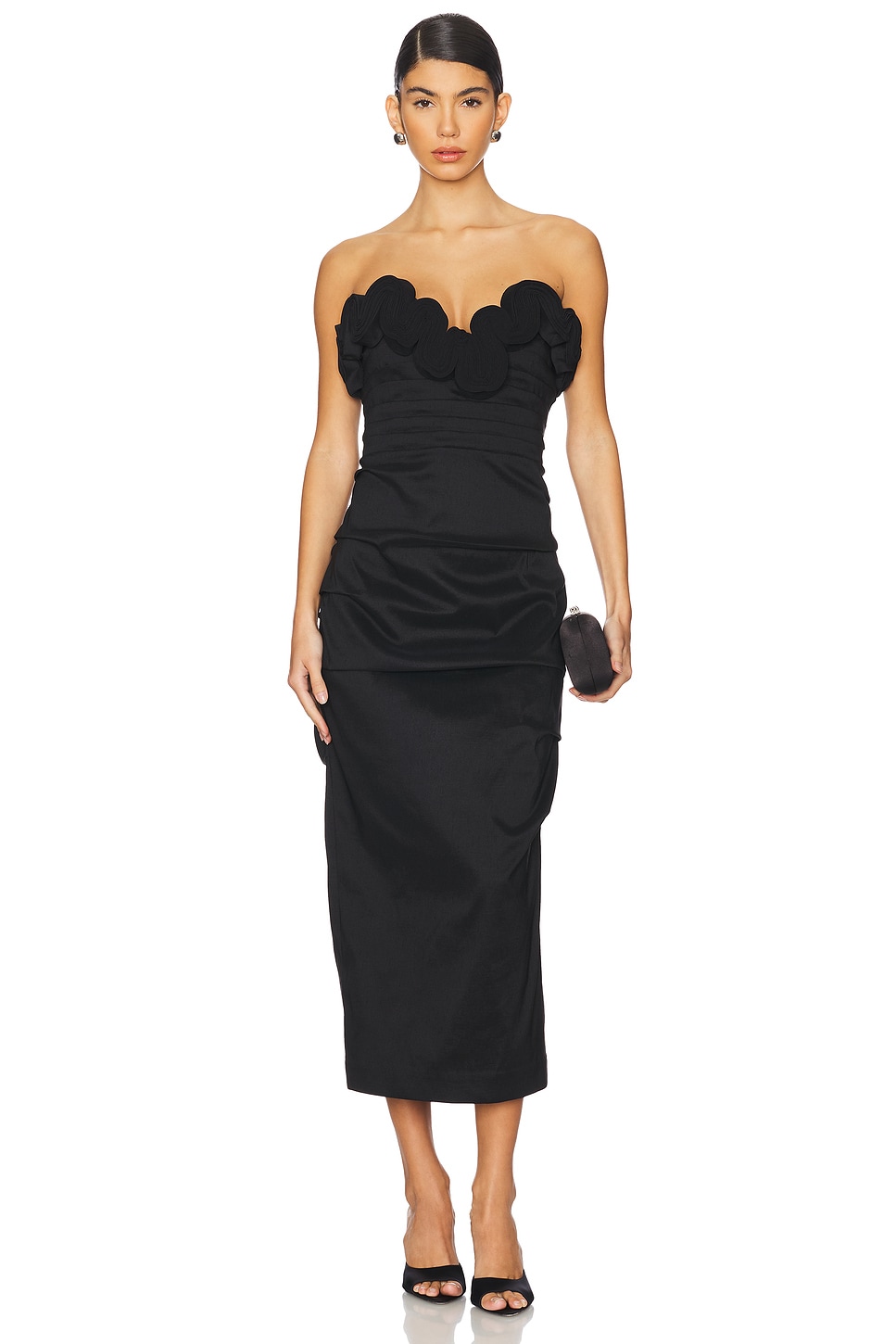 Rachel Gilbert Ren Dress in Black | REVOLVE