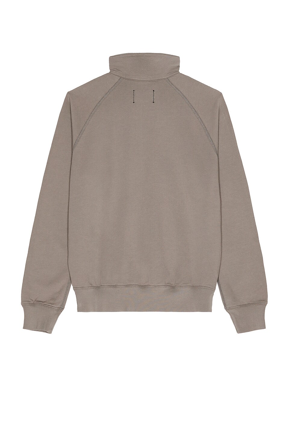 Reigning Champ Quater Zip Lightweight Terry in Quarry