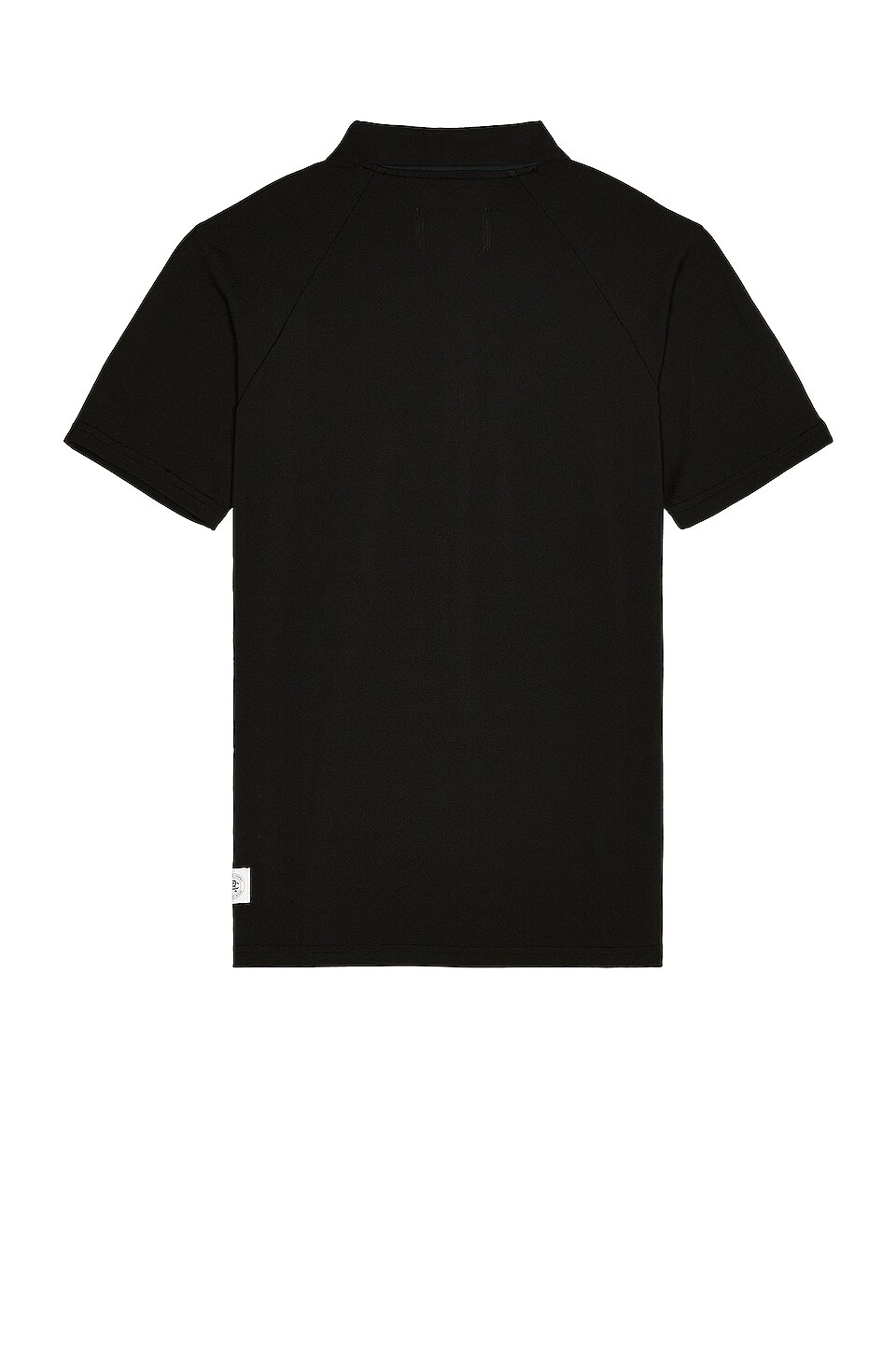 Reigning Champ Polo Polartec Delta Pique in Black