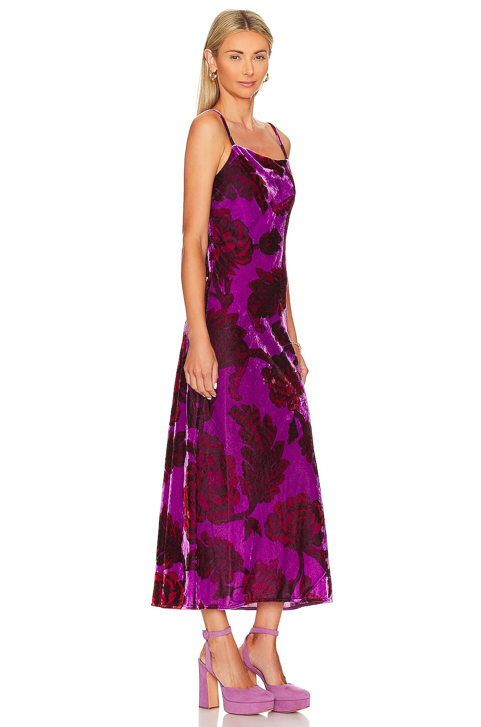 Rhode Jemima Dress in Camellia Vine Crocus
