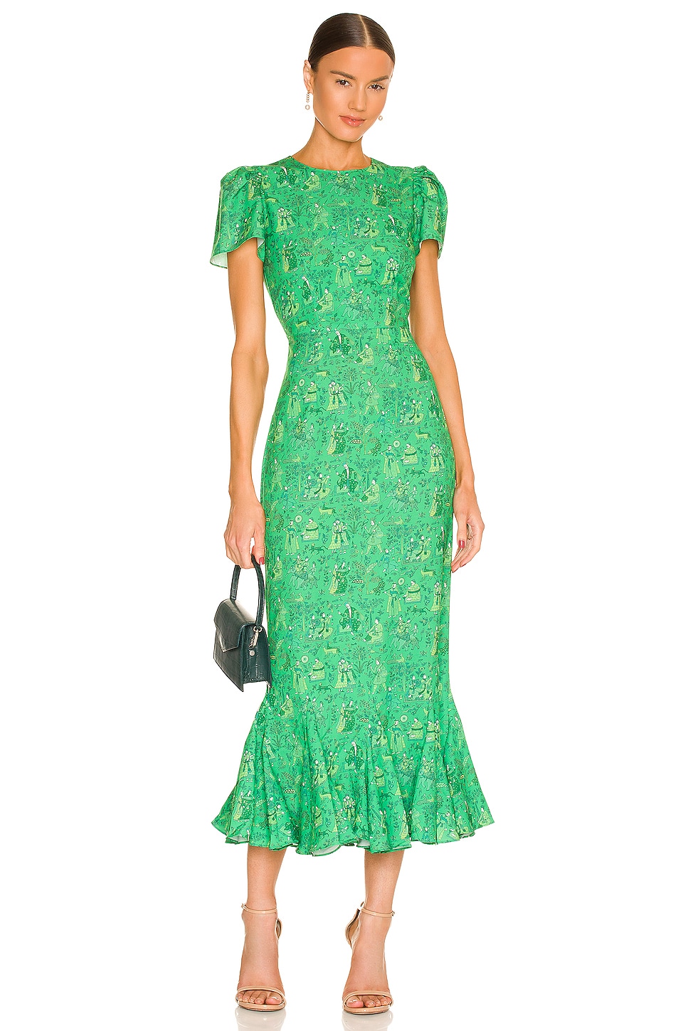 Rhode Lulani Dress in Romance Green | REVOLVE