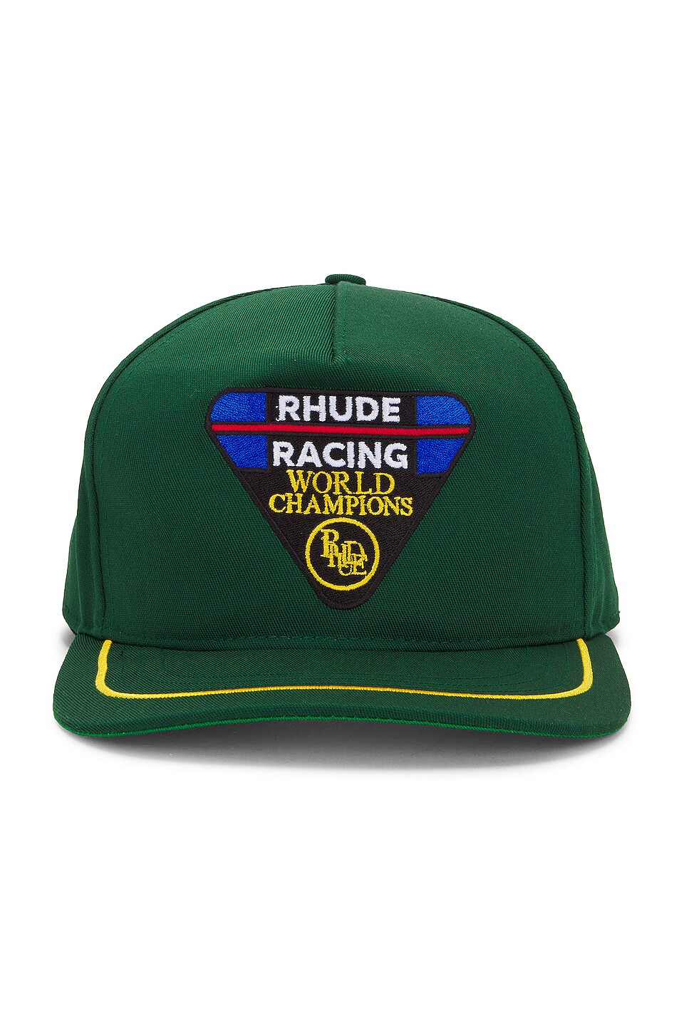 Rhude Racing Champs Hat in Green