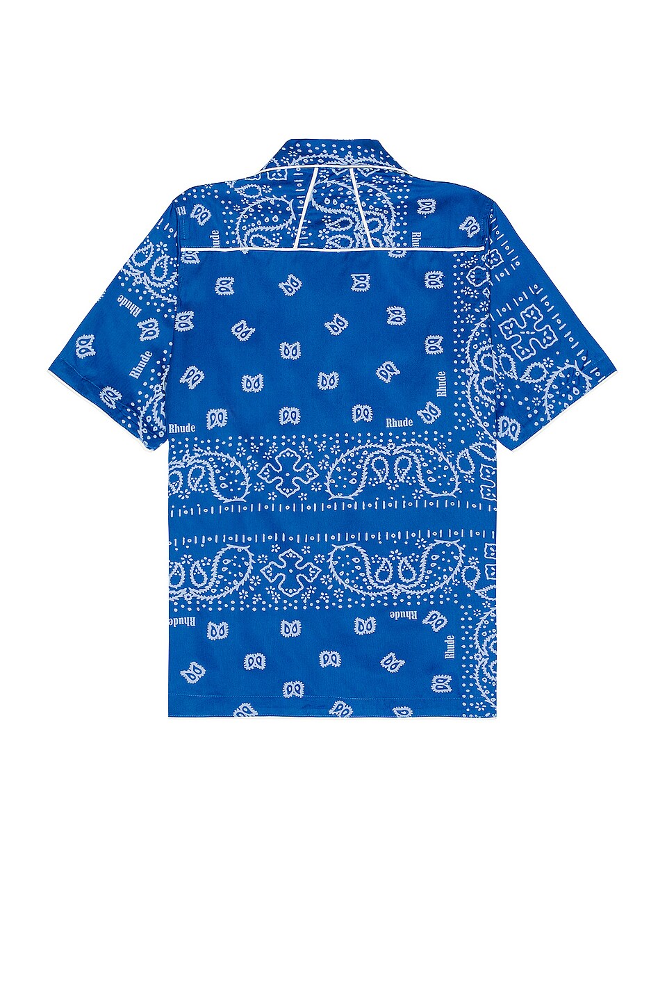 Rhude Bandana Track Shirt in Blue