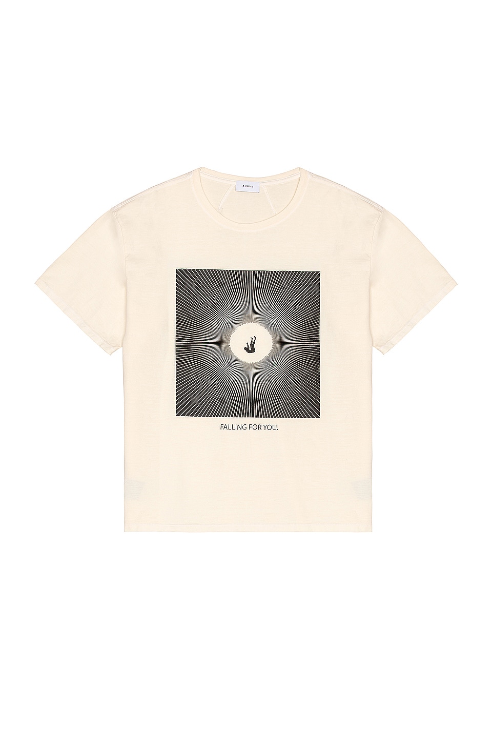 rhude graphic tee