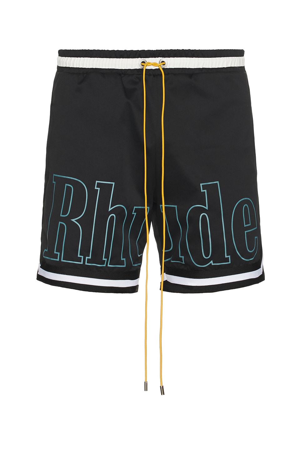Rhude ショートパンツ - Black, White & Blue | REVOLVE