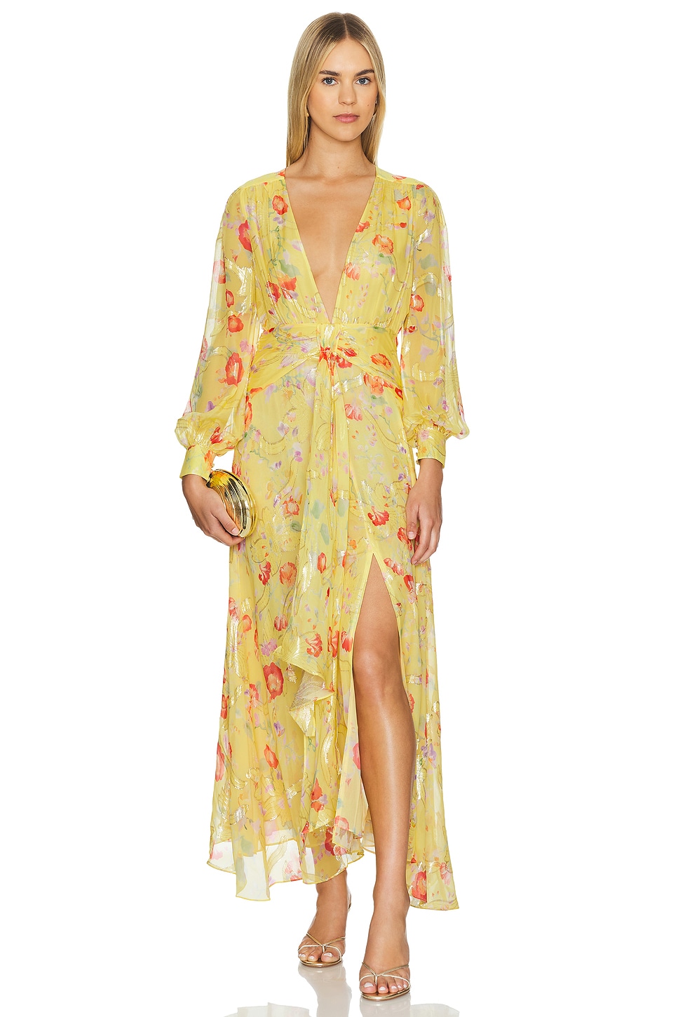 RIXO Meera Dress in Water Blossom | REVOLVE