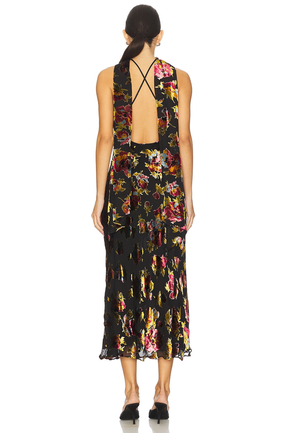RIXO Hayley Dress in Countryside Devor? Black | REVOLVE