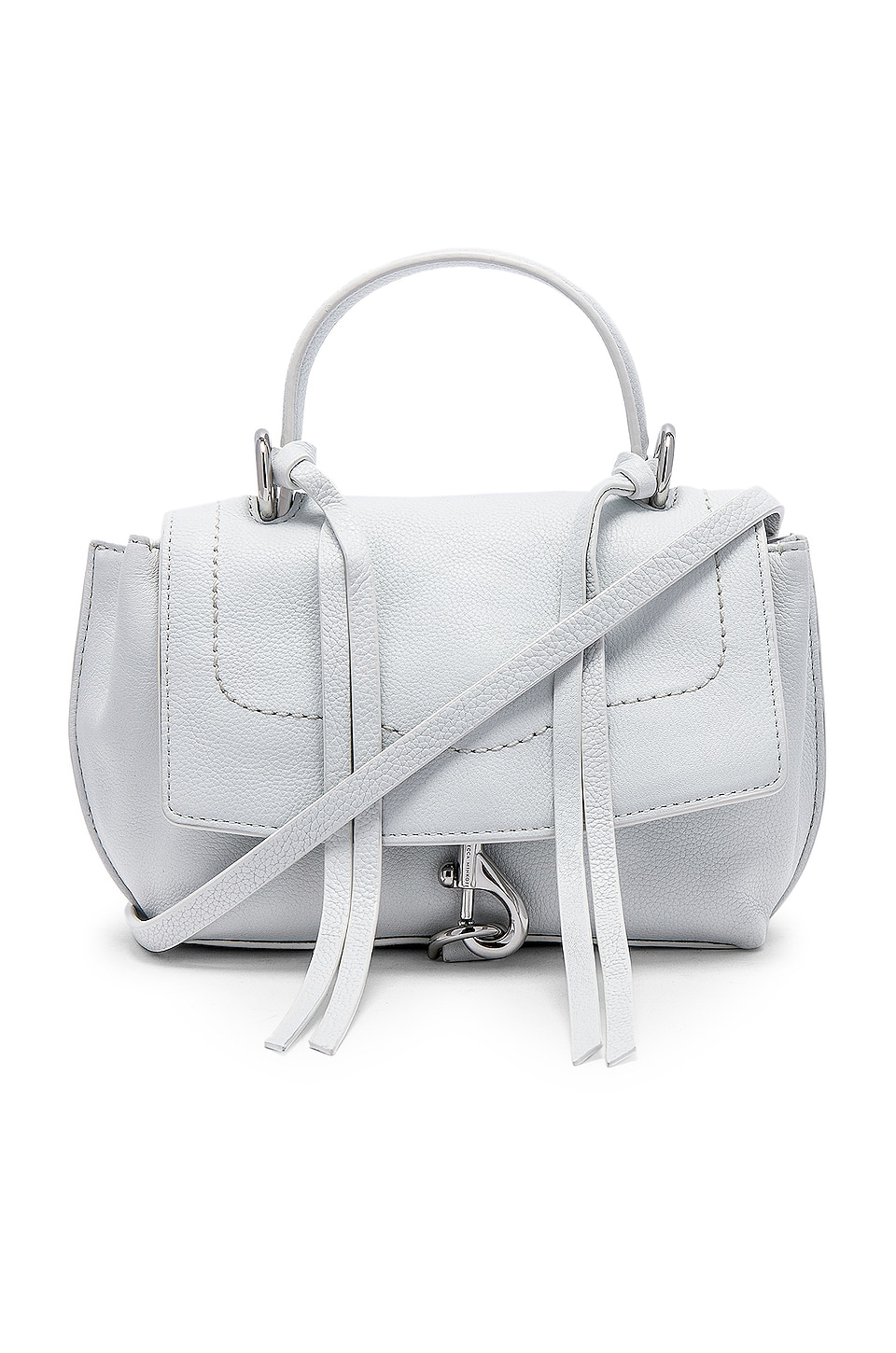 Rebecca Minkoff Womens Stella Mini Flap Satchel Bag 