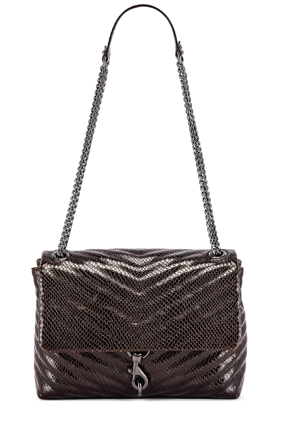 edie flap shoulder bag with fringe