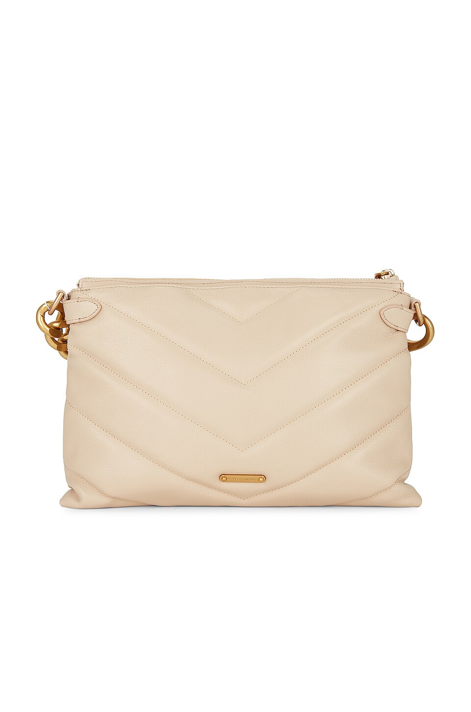 Rebecca Minkoff Edie Maxi Crossbody in Sand Dune