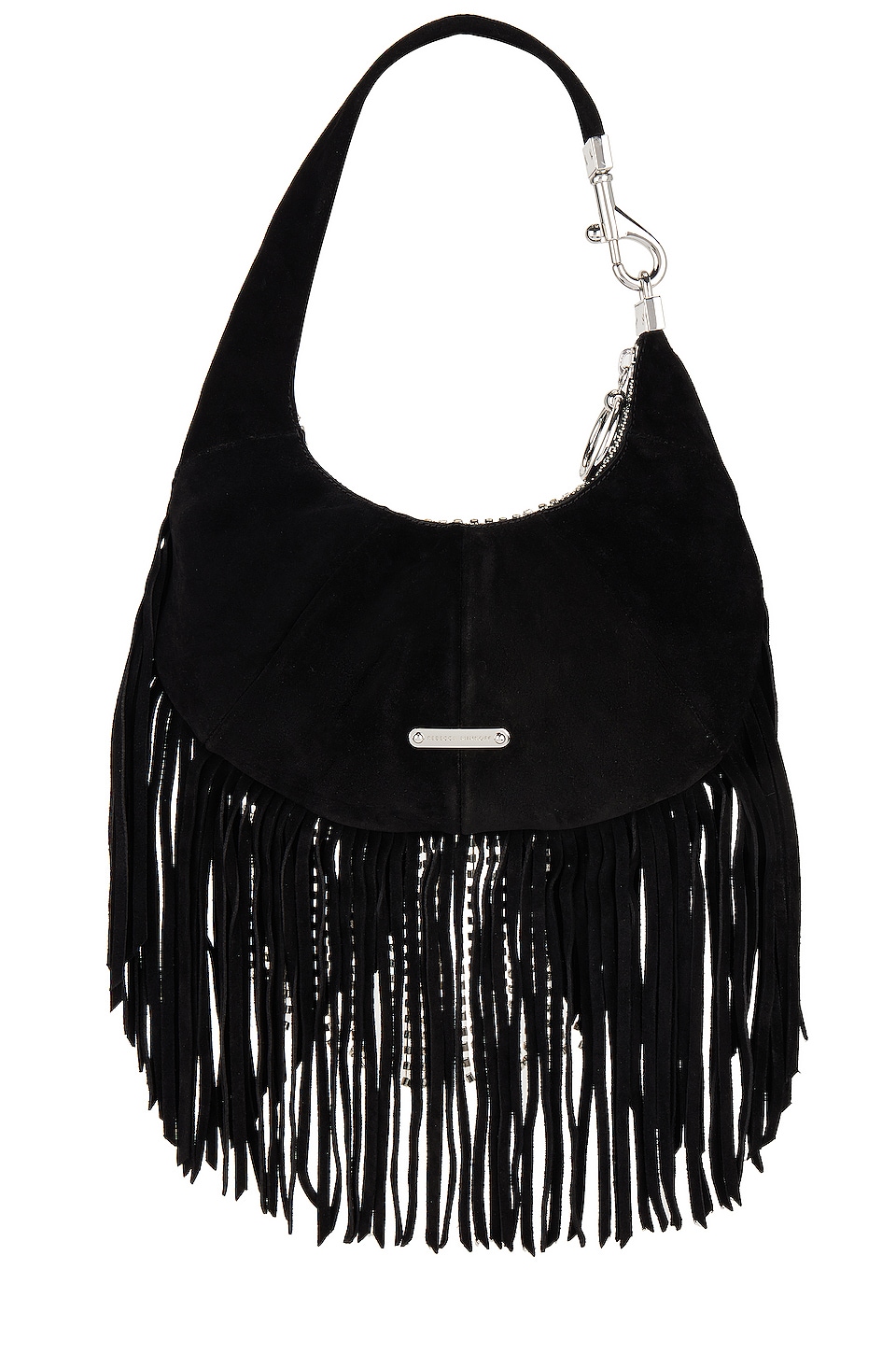 Rebecca Minkoff Mini Crossant in Black
