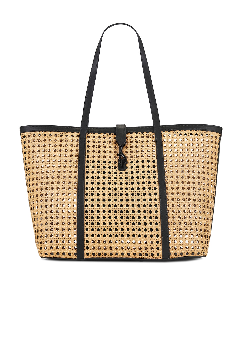 Rebecca Minkoff MEGAN ラージトート - Natural & Black | REVOLVE