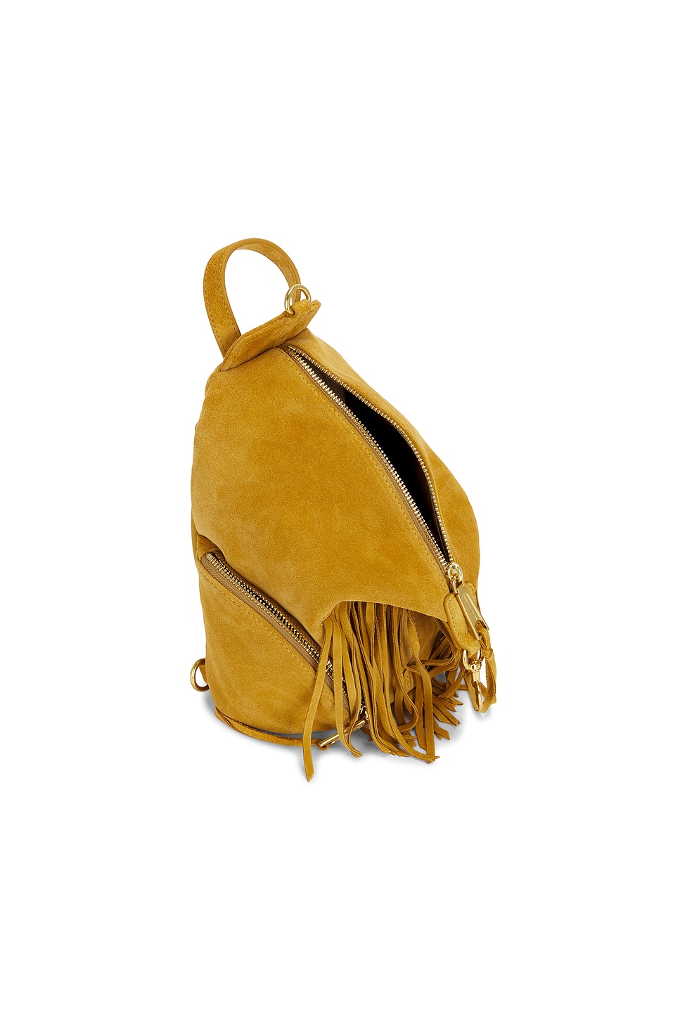 Rebecca Minkoff Convertible Mini Julian Backpack With Fringe