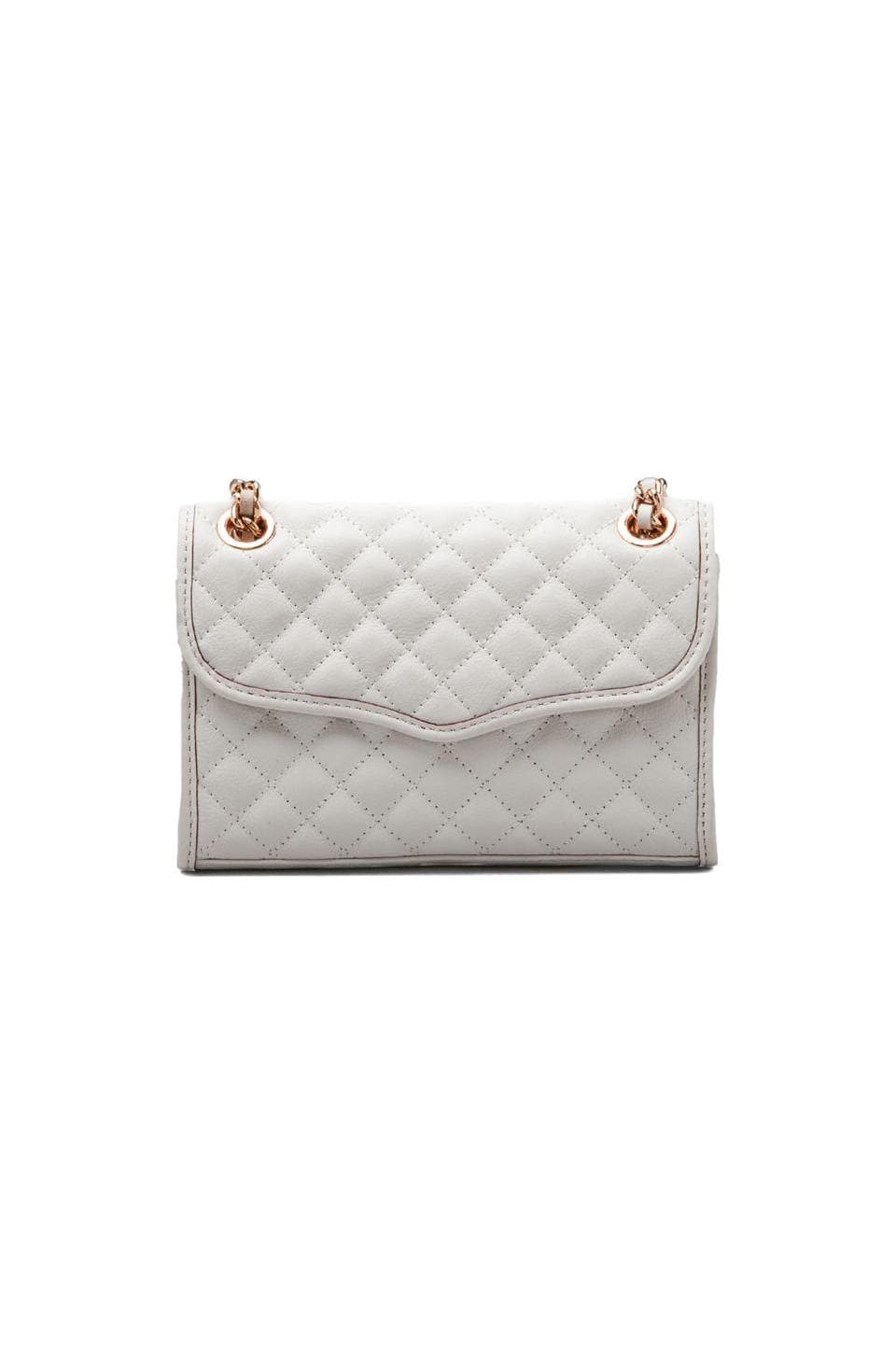 Rebecca Minkoff Diamond Quilted Mini Affair in White