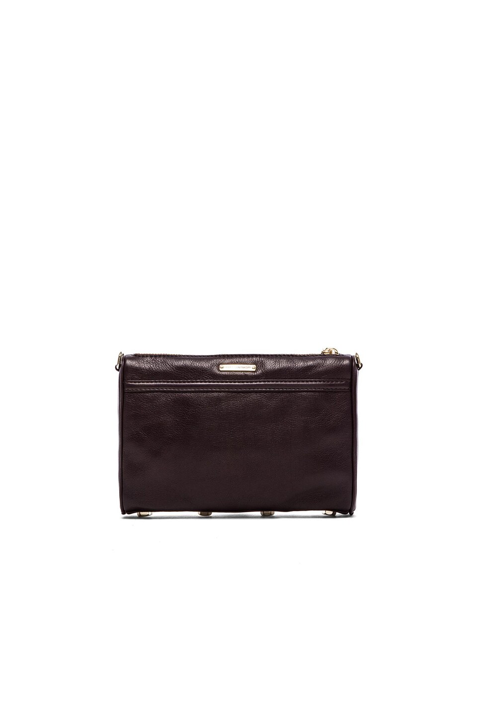 Rebecca Minkoff Mini MAC in Black Cherry