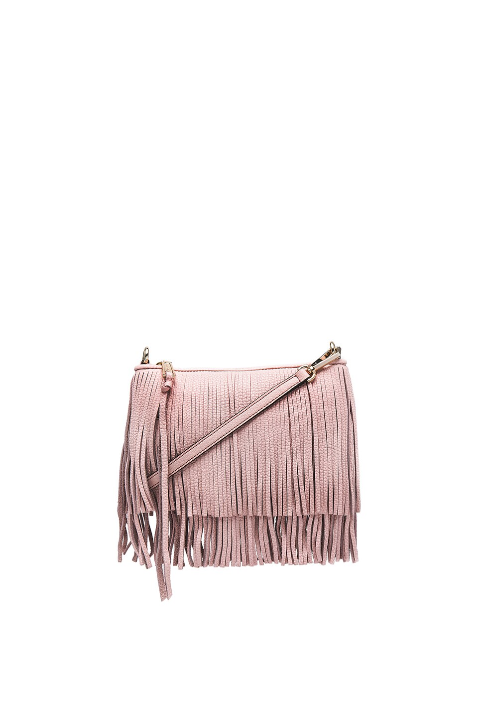 Rebecca Minkoff Finn Crossbody in Baby Pink