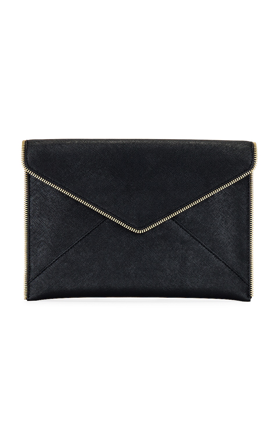 Rebecca Minkoff Leo Clutch In Black Revolve