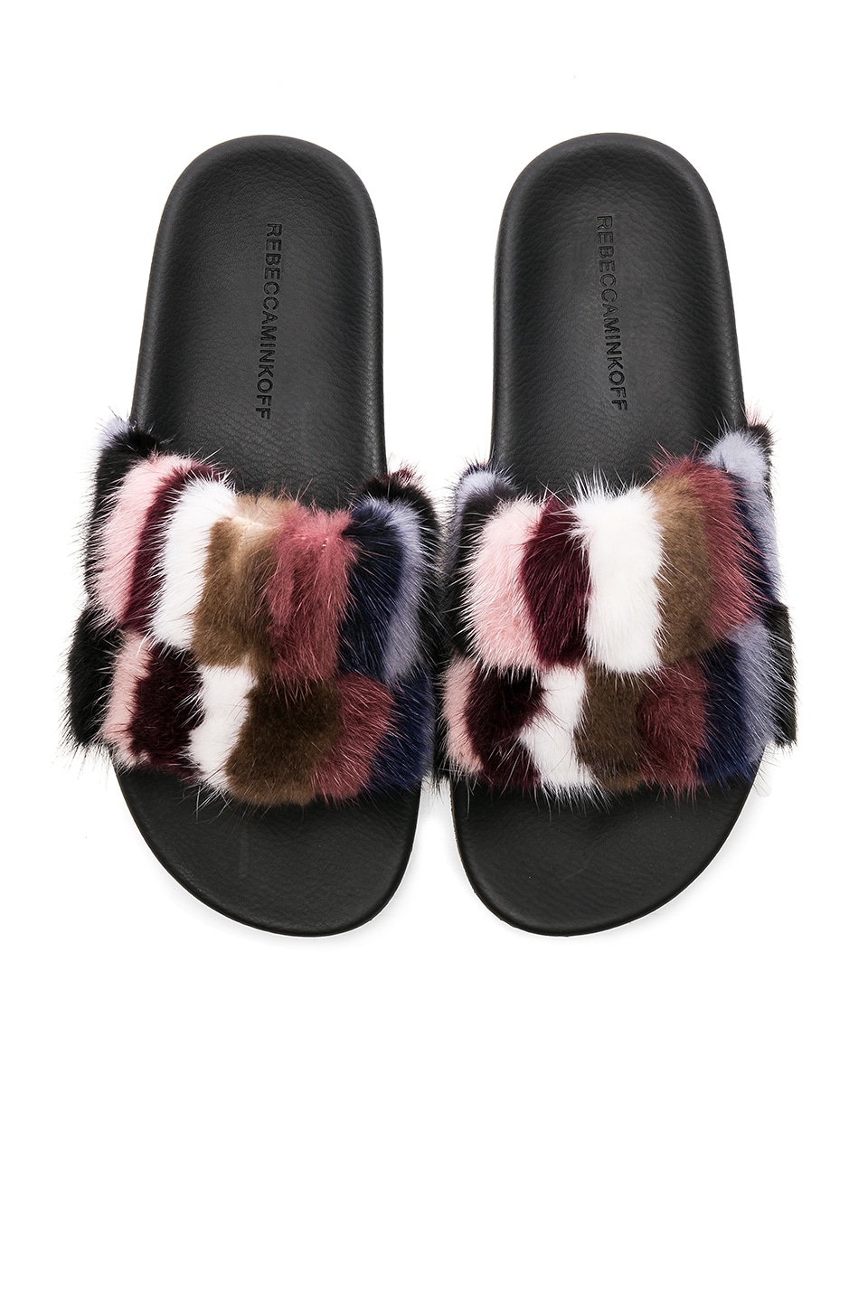 rebecca minkoff fur mules