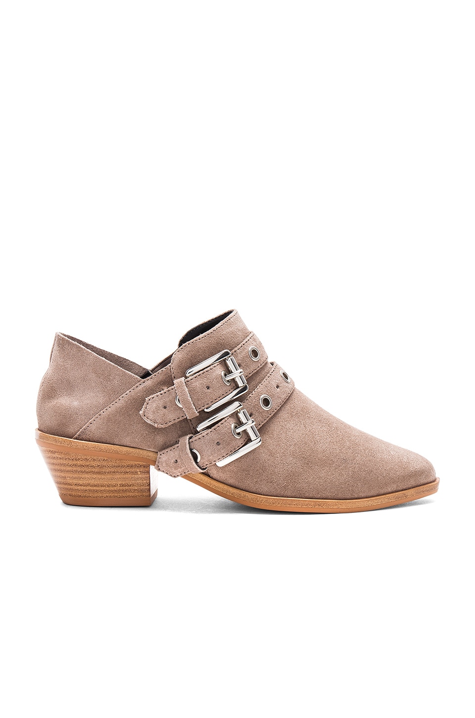 Rebecca Minkoff Austen Bootie In Sand Oiled Suede Revolve