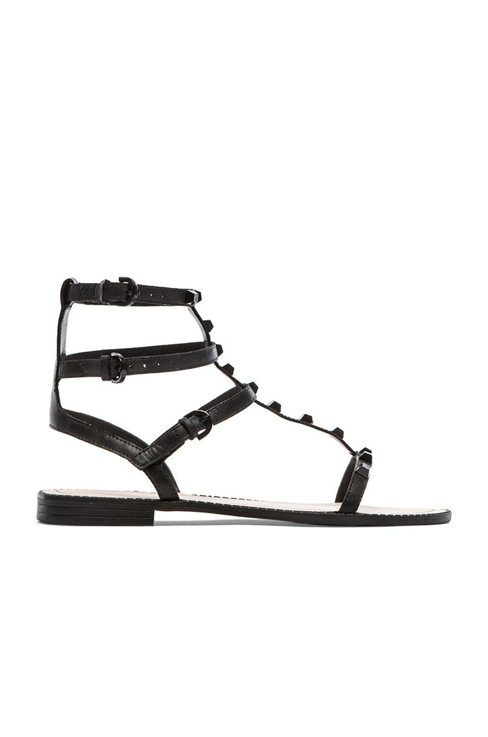 Rebecca Minkoff Georgina Sandal in Black | REVOLVE