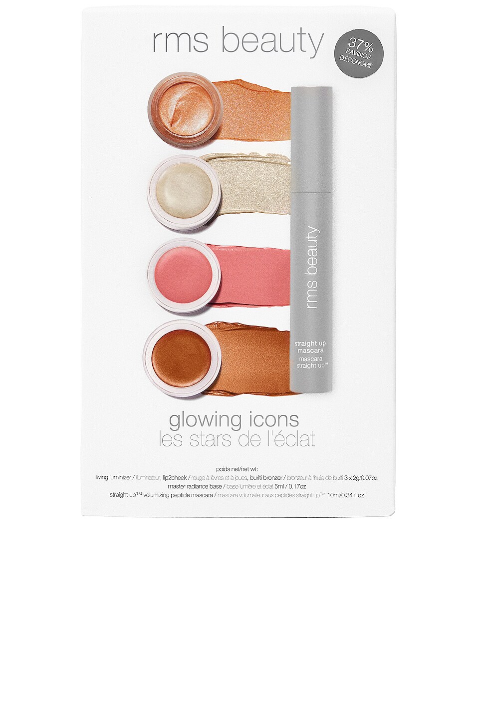 RMS Beauty Glowing Icons Set